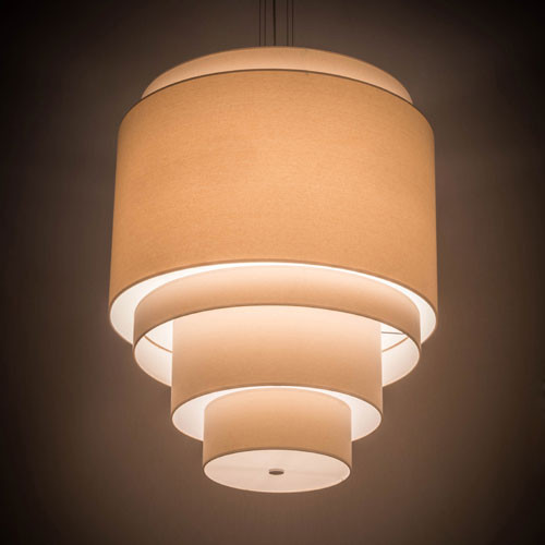 Meyda Custom 181399 Cilindro Dark Burnished Antique Copper Pendant Light Fixture