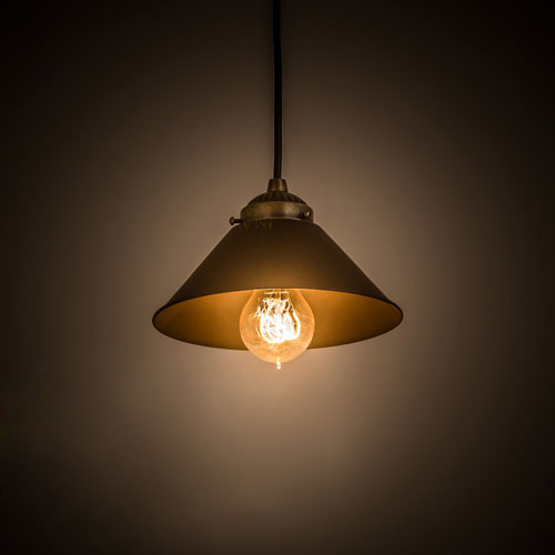 Meyda Custom 189320 Revival Chic Brown Mini Hanging Light Fixture