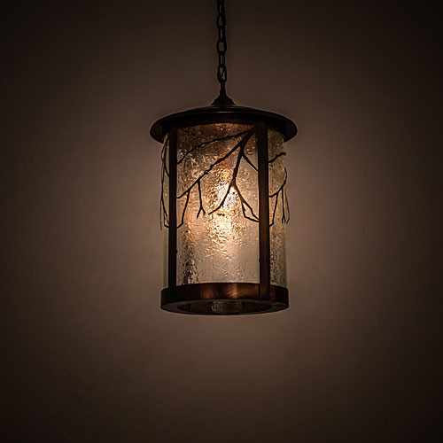 Meyda Custom 193544 Fulton Branches Rustic Vintage Copper Entryway Light Fixture