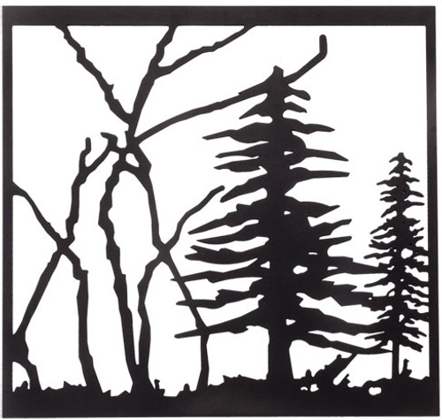 Meyda Custom 199327 Railing Rustic Wall Art