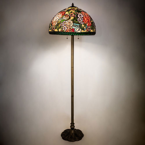 Meyda Lighting 203392 Romance Rose Tiffany Floor Lighting