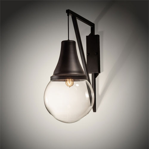 Meyda Custom 211155 Aideen Contemporary Oil Rubbed Bronze LED Lighting Wall Sconce