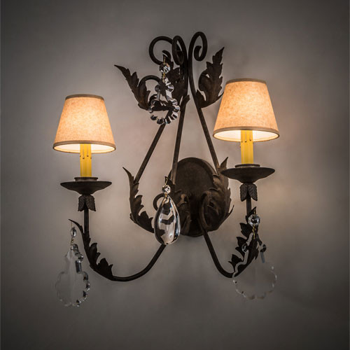 Meyda Custom 211476 French Elegance Wall Lighting Sconce