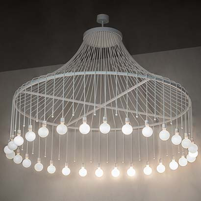 Meyda Custom 223438 Alva Contemporary Chandelier Light