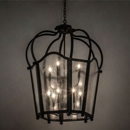 Meyda Custom 230264 Citadel Black Pendant Lamp