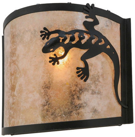 Meyda Custom 23828 Gecko Country Lamp Sconce
