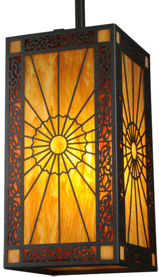 Meyda Custom 245259 Zuvan Tiffany Mini Pendant Hanging Light
