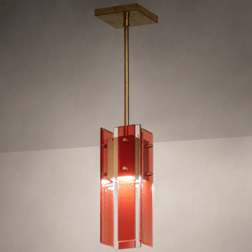 Meyda Custom 253893 Shutter Modern LED Mini Drop Ceiling Lighting