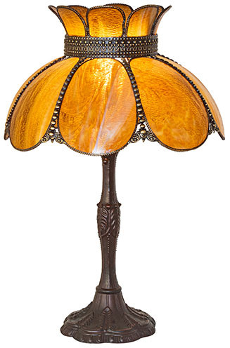 Meyda Custom 283752 Annabelle Tiffany Lighting Table Lamp