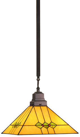 Meyda Lighting 49115 Martini Mission Tiffany Drop Lighting Fixture