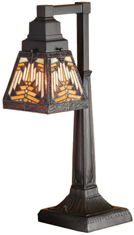 Meyda Lighting 66527 Navajo Mission Tiffany 1 Bulb Table Lamp