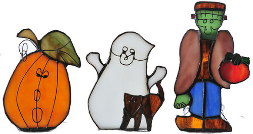 Meyda Lighting 67657 Halloween Tiffany Candleholder