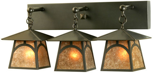 Meyda Custom 81404 Stillwater Hill Top Craftsman 26" Wide Exterior Vanity Light