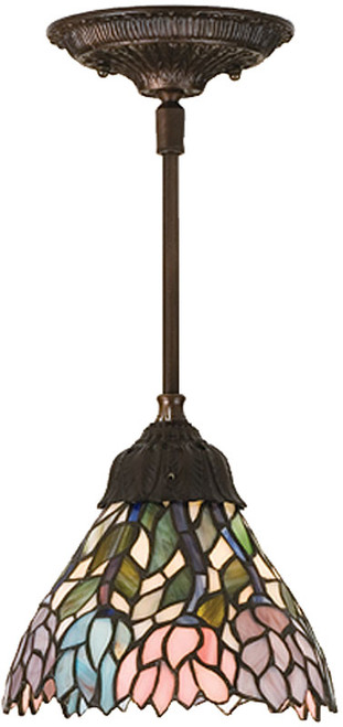 Meyda Lighting 82422 Wisteria Mini Ceiling Light
