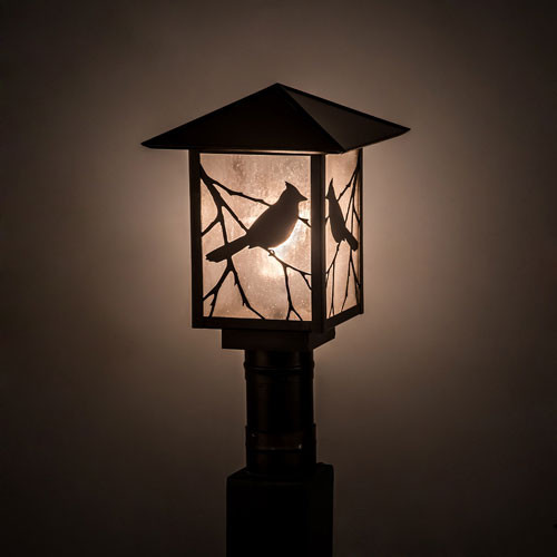 Meyda Custom 93728 Seneca Outdoor Pole Lighting Fixture