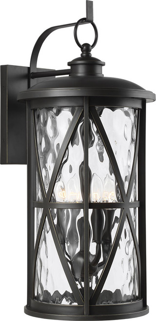 Generation Lighting OL15204ANBZ Millbrooke Antique Bronze Exterior 12" Wall Sconce Light