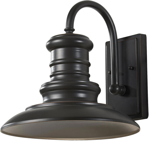 Generation Lighting OL8601RSZ/T Redding Station Restoration Bronze Outdoor 12" Sconce Lighting