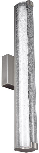 Visual Comfort Studio WB1868SNL1 Cutler Contemporary Satin Nickel LED 24" Bathroom Sconce Lighting