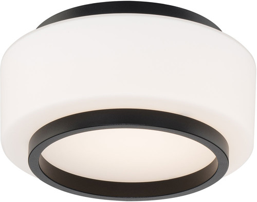 Modern Forms FM-12508-BK Preston Contemporary Powder Coated Black LED Overhead Lighting