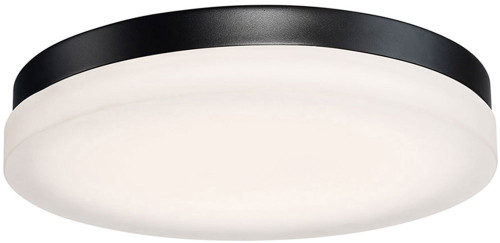 Modern Forms FM-2115-BK Circa Modern Black LED 15" Flush Mount Lighting Fixture