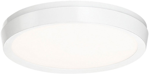 Modern Forms FM-4207-WT Argo Modern White LED 7" Flush Lighting