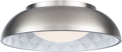 Modern Forms FM-78118-BN Prisma Modern Brushed Nickel LED Ceiling Light Fixture
