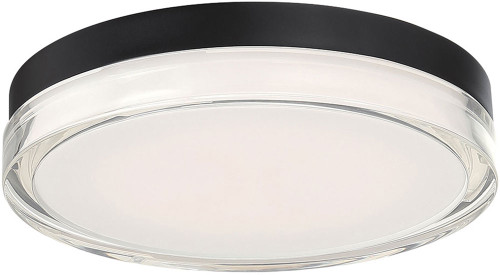 Modern Forms FM-W44812-BK Pi Modern Black LED 12" Overhead Lighting
