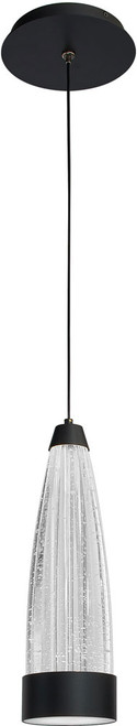 Modern Forms PD-11912-BK Mystic Black LED Mini Drop Ceiling Light Fixture