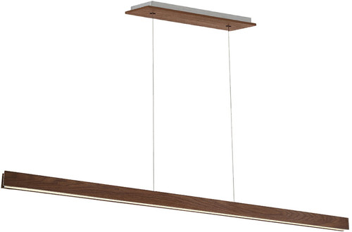 Modern Forms PD-58784-DW Drift Contemporary Dark Walnut LED Kitchen Island Light Fixture