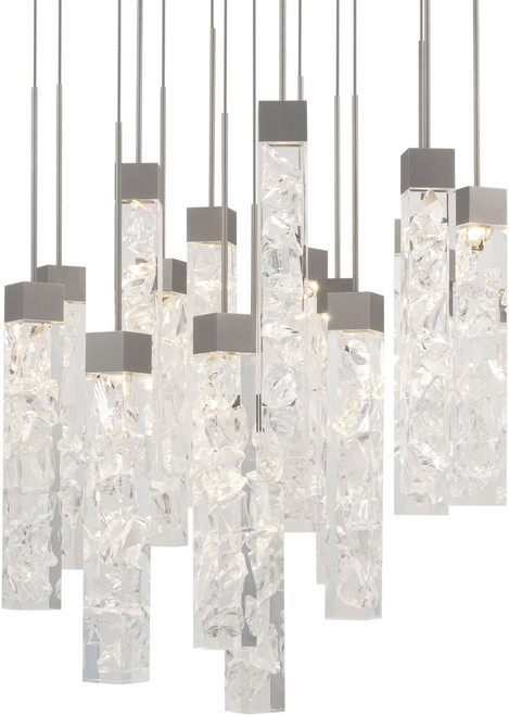 Modern Forms PD-78015R-AN Minx Modern Antique Nickel LED Multi Hanging Lamp