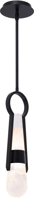 Modern Forms PD-96318-BK Ezra Modern Black LED Mini Hanging Light