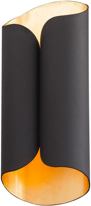 Modern Forms WS-42114-BZ-GL Opus Modern Bronze Gold Leaf LED Wall Lighting