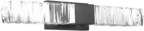 Modern Forms WS-58127-BK Juliet Black LED Bathroom Lighting Sconce