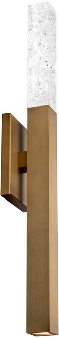 Modern Forms WS-68026-AB Minx Aged Brass LED Light Sconce