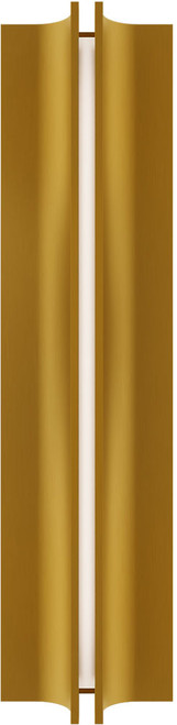 Modern Forms WS-82522-AB Strait Modern Electroplated Aged Brass LED 22" Lighting For Bathroom