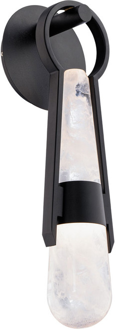 Modern Forms WS-96318-BK Ezra Modern Black LED Wall Light Sconce