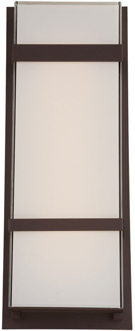 Modern Forms WS-W1621-BZ Phantom Modern Bronze LED Outdoor Wall Mounted Lamp