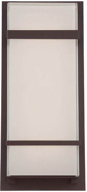 Modern Forms WS-W1616-BZ Phantom Modern Bronze LED Outdoor Wall Mounted Lamp