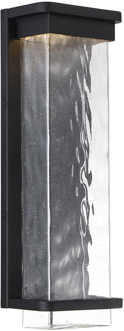 Modern Forms WS-W32516-BK Vitrine Contemporary Black LED Outdoor Wall Sconce