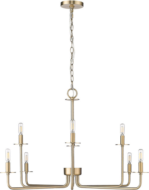 Millennium 12508-MG Marceline Modern Modern Gold Lighting Chandelier
