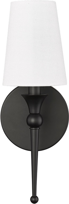 Millennium 17101-MB Matte Black Wall Sconce Lighting
