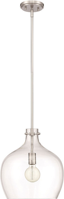 Millennium 2071-BN Contemporary Brushed Nickel Ceiling Light Pendant