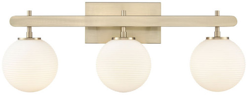 Millennium 215103-MG Coretta Modern Modern Gold 3-Light Vanity Lighting Fixture