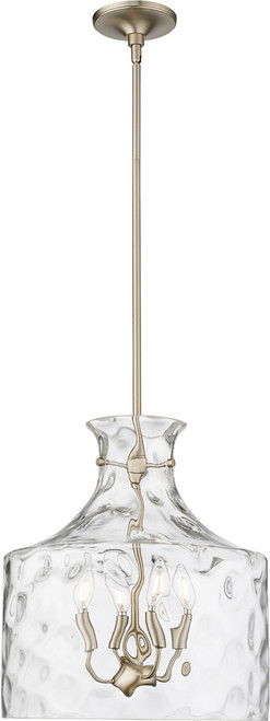 Millennium 22604-MG Santorini Modern Modern Gold Hanging Pendant Lighting