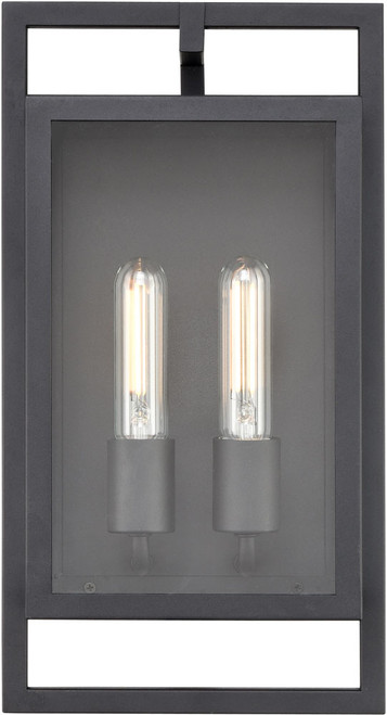 Millennium 270002-TBK Agatha Vintage Textured Black Outdoor Wall Lighting Fixture