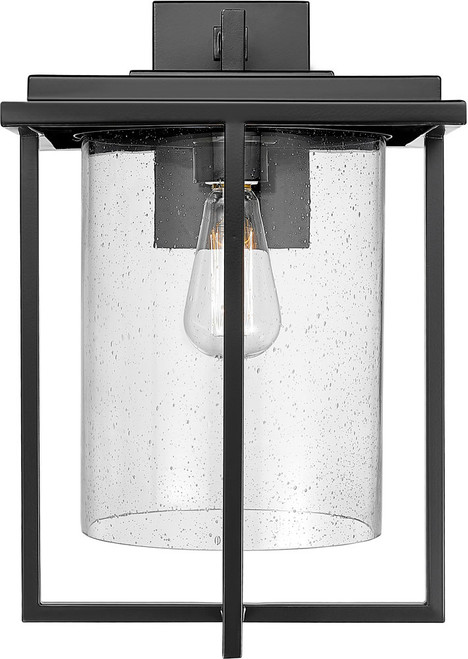 Millennium 42622-PBK Adair Modern Powder Coated Black 11" Exterior Lamp Sconce
