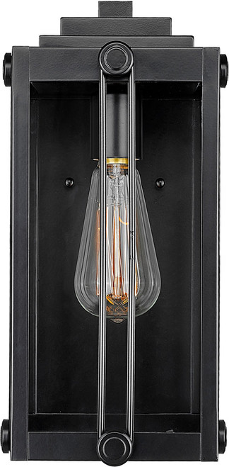 Millennium 42631-PBK Oakland Powder Coated Black 6.5" Exterior Sconce Lighting