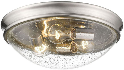 Millennium 5229-BN Brushed Nickel 14" Flush Mount Lighting