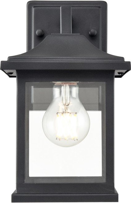 Millennium 91051-TBK Modern Textured Black Outdoor Wall Mounted Lamp