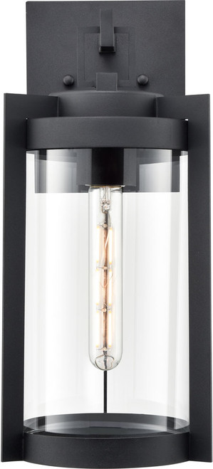 Millennium 91511-TBK Ellway Contemporary Textured Black 16" Exterior Light Sconce